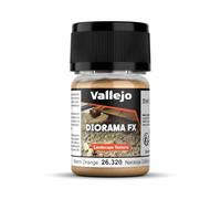 Vallejo AV Diorama FX 35 ml - Texture paysage orange chaud 0,1-1 mm