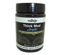 AV Vallejo VAL26812 Effet vieilli 200 ml - Boue épaisse noire