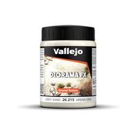 Vallejo Diorama FX Peinture Acrylique Sable Gris Finition Réaliste, 200ml. Pour Simuler Textures Terrain, Terre, Neige, Eau et Boue pour Maquettes et Modélisme
