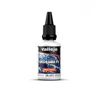 Createx Vallejo Peinture acrylique Diorama FX Texture Eau 32 ml – Simule terrains, neige et boue