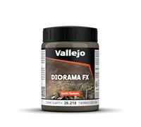 Vallejo Diorama FX Peinture Acrylique Texture Terre 200 ml pour Simuler Terrains, Neige, Eau et Boue pour Maquettes et Modélisme.