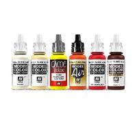 (VAL70243) - AV Vallejo Model Color Set - Fire Fury (6)