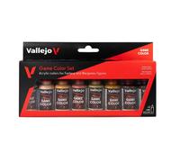 Vallejo Game Color 72.187 Skin Tones Fantasy Set 8 Pots de Peinture 18 ml