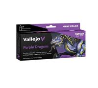 Createx Vallejo Lot de 8 couleurs de jeu AV – Dragons violets