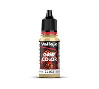 Vallejo Game Color Peinture Acrylique Bonewhite Mat, 18 ml, Autonivelante, Système BSL, Idéale pour Figurines et Modèles.
