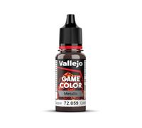 Vallejo Game Color Peinture Acrylique Cuivre Martelé 18 ml Autonivelante Système BSL pour Figurines et Modèles