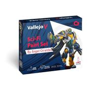 Vallejo Game Color Sci-Fi Paint Set Par Angel Giraldez-Vallejo