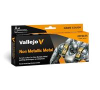 Vallejo Game Color Set 72193 Non Metallic Metal (8x18ml)