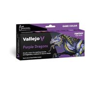 Vallejo Game Color Set 72194 Purple Dragons (8x18ml)