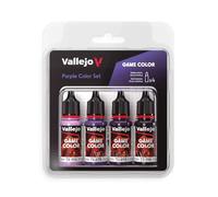 Vallejo Game Color Set 72382 Purple Color Set (4x18ml)