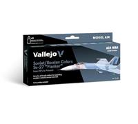 Vallejo Kit de peinture SU 27 Flanker 8 x 17 ml