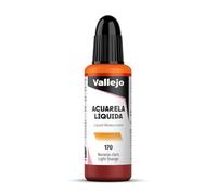 Vallejo Liquid Watercolor 33170 Light Orange (32ml)