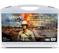 Vallejo Mallette Model Color Military Case 80 Couleurs Camouflage et Uniformes