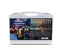 Vallejo Mallette True Metallic Metal Color Case 80 Flacons-Vallejo