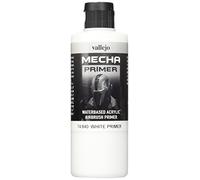 Vallejo Mecha Color Peinture Acrylique Blanche pour Aérographe - Haute Résistance aux Chocs et à la Manipulation - Série Mecha Color
