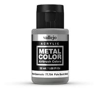 Createx Vallejo Peinture acrylique Couleur métal "Pâle brûlé" 32 ml