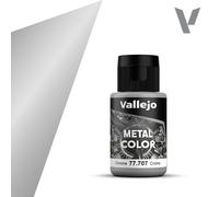 Vallejo Peinture Acrylique Métal Couleur 77720 Gris Gunmetal