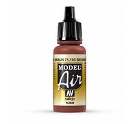 Vallejo Model Air Flacon de peinture acrylique 17 ml Brown Rlm 26
