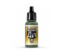 Vallejo Model Air Flacon de peinture acrylique 17 ml Gunship Green