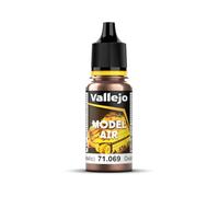Createx Vallejo Flacon de peinture acrylique Model Air 17 ml Metallic Rust
