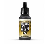 Vallejo Model Air Flacon de peinture acrylique 17 ml Nato Black
