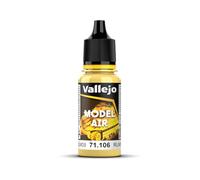 Createx Vallejo Flacon de peinture acrylique Model Air 17 ml Yellow Lazure Rlm 05