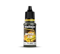 Vallejo Peinture acrylique Model Air Vert OTAN mat pour aérographe 18 ml avec compte-gouttes