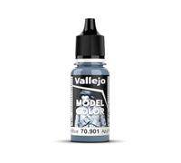 Vallejo Model Color Peinture Acrylique Bleu Pastel Mat 18 ml Autonivelante Système BSL pour Modélisme et Figurines