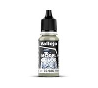Vallejo Model Color Peinture Acrylique Gris (Deck Tan) Mat, 18 ml, Autonivelante, Système BSL pour Modélisme et Figurines.