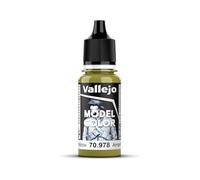 Createx Vallejo Peinture acrylique Model Color Jaune Foncé Mat Autonivelante Système BSL 18 ml