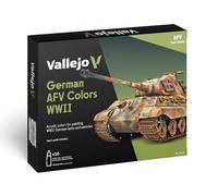 Vallejo Model Color Set 70255 German AFV Colors WWII (16x18ml)