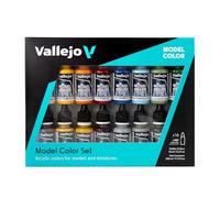 Vallejo val899 Peinture Model Color Nava vapeur Era Peinture acrylique - Couleurs assorties (Lot de 16)