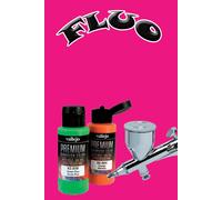 AV Premium Airbrush Paint : 60ml : 035 : Rose Fluorescent
