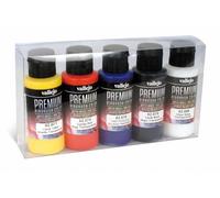 Vallejo Premium Color – Lot de 5 couleurs bonbon 60 ml
