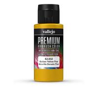 Vallejo Premium Color Fluorescent Airbrush Pigments permanents à base d'eau 60 m