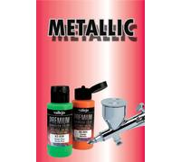 Vallejo Premium Color Pigments permanents micronisés à base d'eau métallique 60