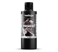 Createx Vallejo Primers Peinture Acrylique Noir brillant – Séchage rapide 200 ml