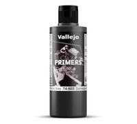 Createx Vallejo Primaire Peinture acrylique Dunkelgrau RAL7021 – séchage rapide 200 ml