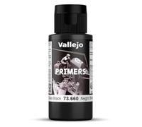Createx Vallejo Peinture acrylique Primer Noir brillant – Séchage rapide pour aérographe & modélisme