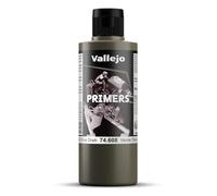 Createx Vallejo - Apprêt acrylique Olive Drab - Séchage rapide - 200 ml - Aérographe & figurines