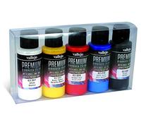 Vallejo Premium Color Lot de 5 couleurs opaques 60 ml
