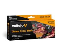 Vallejo Set de peinture Game Color Wash – Effet – 8 x 18 ml – 772190
