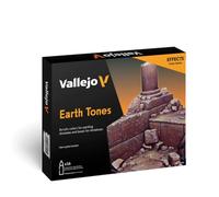 Vallejo Set de Peinture Acrylique Model Color, Assortiment Finition Mate, 18 ml. Autonivelante, Système BSL pour Modélisme et Figurines.
