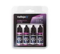 Vallejo Set De Peintures Métalliques True Metallic, Améthyste Pourpre, 4 Flacons-Vallejo