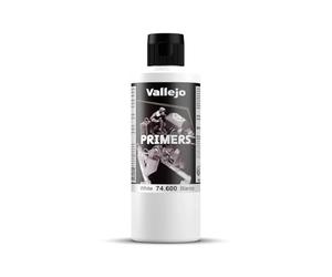 Vallejo Surface Primer Acrylique Blanc 200 ml. Apprêt Mat Séchage Rapide et Haute Adhérence pour Aérographe, Figurines et Maquettes.