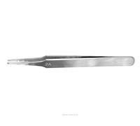 Vallejo T12007 Tweezers en acier inoxydable rond plat (120 mm)