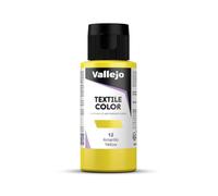 Vallejo Textile Color 40012 Yellow (Opaque) (60ml)
