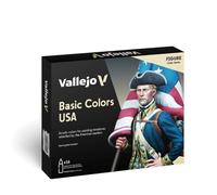 Vallejo USA Coffret de 16 pots de peinture acrylique pour modélisme Couleurs assorties