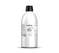 Vallejo Vernis Mat Acrylique Permanent à Base d'Eau 500 ml. Couche Protectrice Incolore Séchage Rapide pour Beaux-Arts, Peinture, Modélisme et Loisirs Créatifs