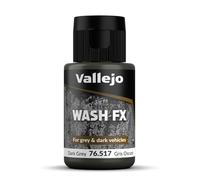 Vallejo Wash FX Peinture Acrylique Grise pour Effets de Ombres et Lumières, 35 ml, Idéale pour Modélisme et Figurines.